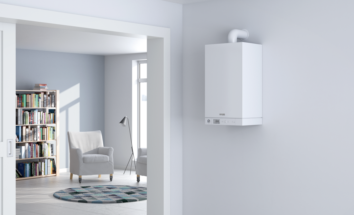 Газовый котел Legacy в интерьере