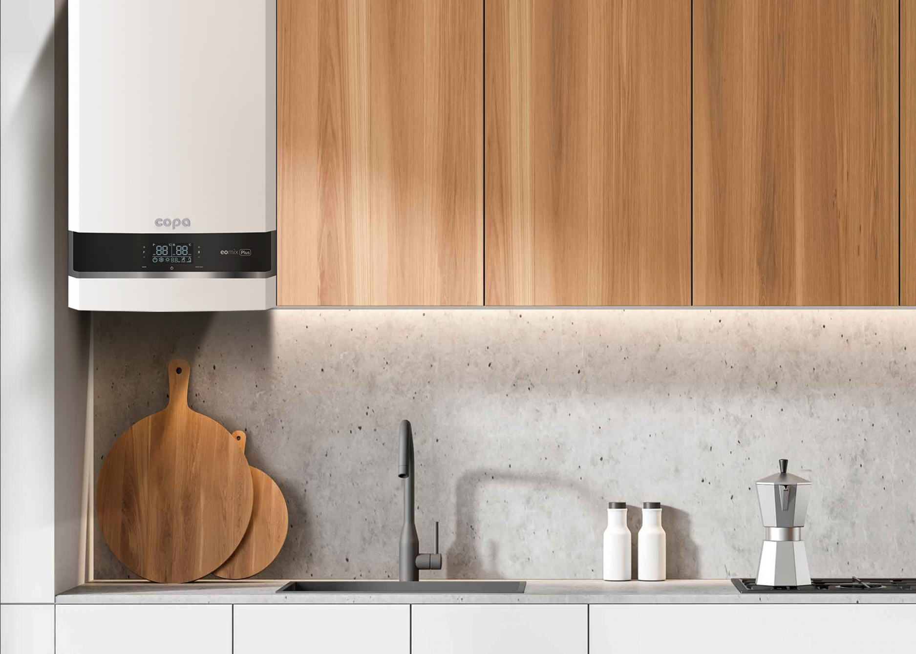 ООО “Гермес” расширил программу поставок конденсационных котлов: модель Eomix Plus, COPA